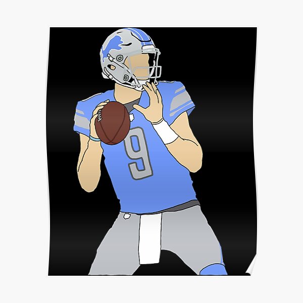 Matthew Stafford Rams QB Watercolors Poster