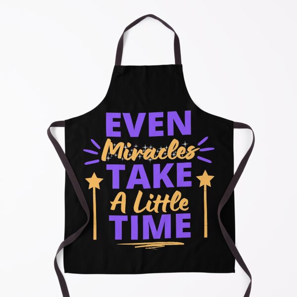 Item preview, Even Miracles Take A Little Time Inspirational Motivational Quotes designed and sold by EyanShop.