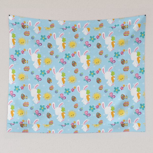 Item preview, Cute Easter Egg Bunny Rabbit Pattern designed and sold by ILLYL Creatives.