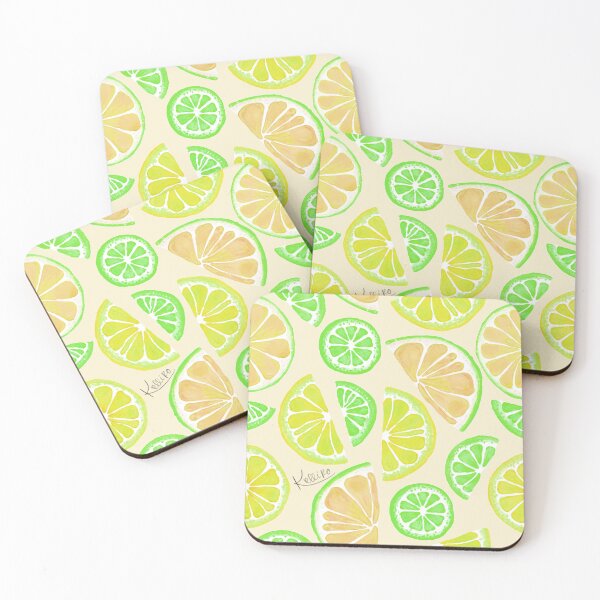 Item preview, Summer Citrus Vibes - Limes and Bergamot Orange designed and sold by KelliroDesigns.