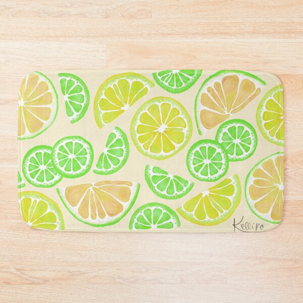 Item preview, Summer Citrus Vibes - Limes and Bergamot Orange designed and sold by KelliroDesigns.