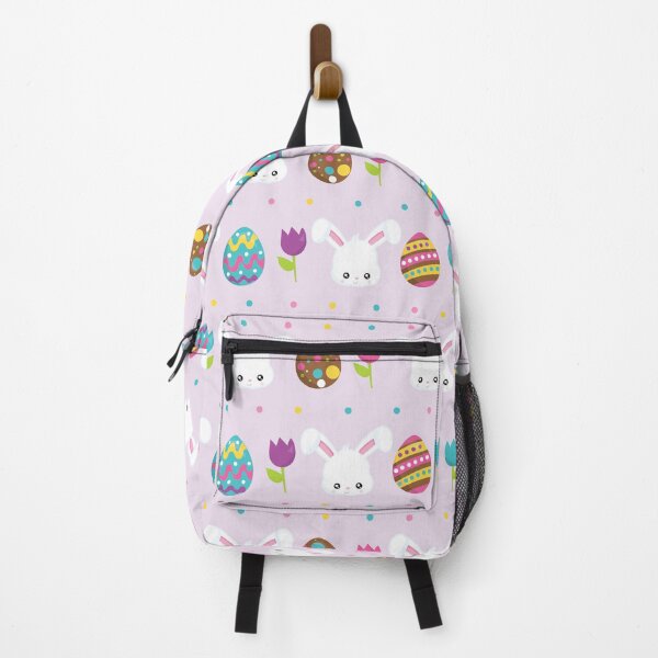 Item preview, Pink Easter Egg Bunny Rabbit Kawaii Pattern designed and sold by ILLYL Creatives.