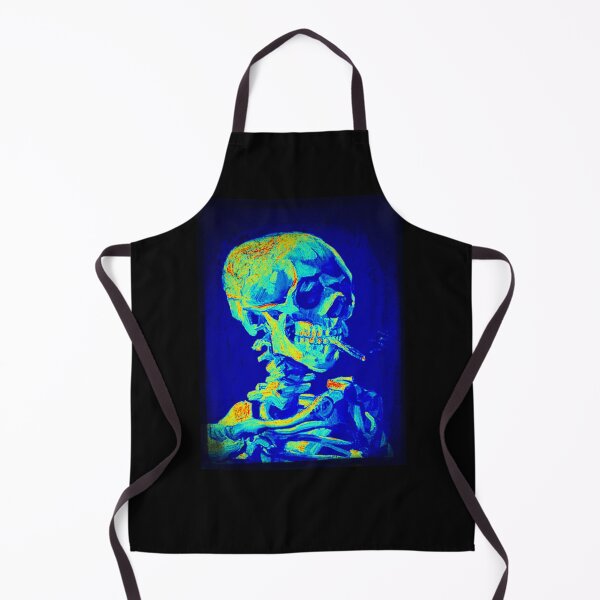 Item preview, Skull of a Skeleton with Burning Cigarette by Van Gogh (Modified) designed and sold by SPDguy.