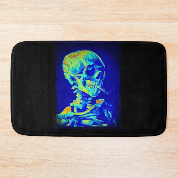 Item preview, Skull of a Skeleton with Burning Cigarette by Van Gogh (Modified) designed and sold by SPDguy.