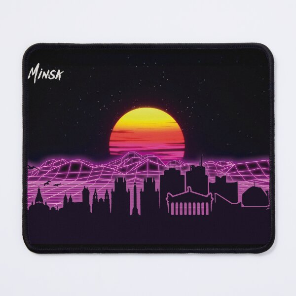 Item preview, Minsk Skyline Neon Nights designed and sold by DFerraz.