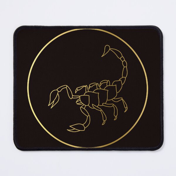 Item preview, Scorpio Zodiac Art Gold designed and sold by Felicity-K.