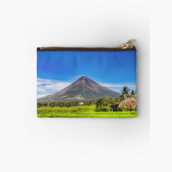 Item preview, Field with Mayon Volcano designed and sold by Pabalonshop.