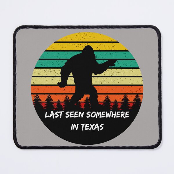 Artikel-Vorschau von  Big Foot - Zuletzt gesehen irgendwo in Texas, designt und verkauft von Losthorsedesign.