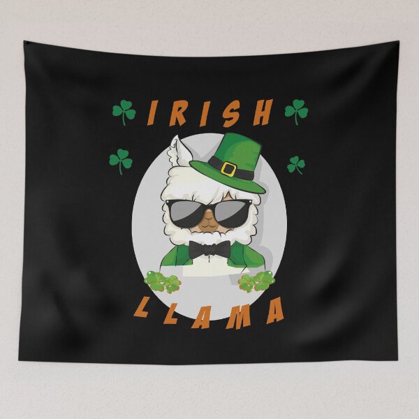 Item preview, IRISH LlAMA ST Patrick designed and sold by Dieowl.