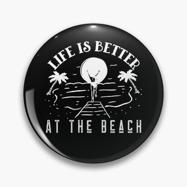 Item preview, Life Is Better At The Beach Waves Dive Dock Sunset designed and sold by LadySaltwater.