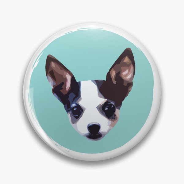 Item preview, Chihuahua Cute Dog Pop Art - Paint Circle - WPAP designed and sold by inkandmoth.