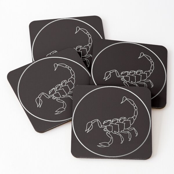 Item preview, Scorpio Zodiac Art silver designed and sold by Felicity-K.