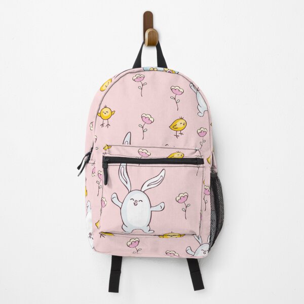 Item preview, Kawaii Easter Bunny Rabbit Egg with Chicks Peep Pattern designed and sold by ILLYL Creatives.