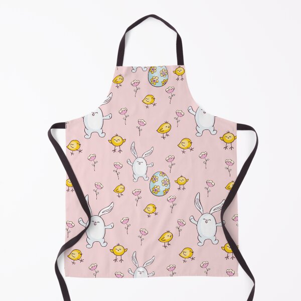 Item preview, Kawaii Easter Bunny Rabbit Egg with Chicks Peep Pattern designed and sold by ILLYL Creatives.