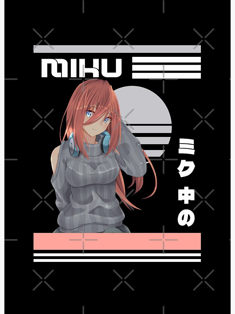 Nakano Quintuplets 5 Toubun no Hanayome Art Board Print for Sale