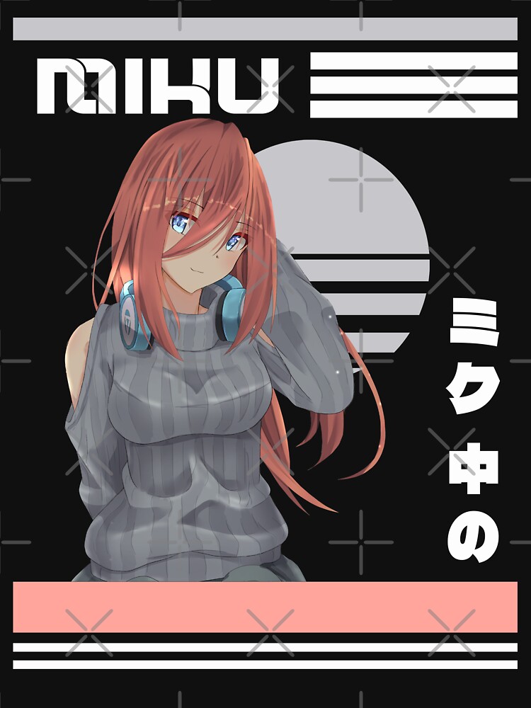 Miku nakano - 5-toubun no Hanayome - The Quintessential Quintuplets Shirt