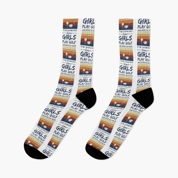 Item preview, Retro Some Girls Golf And Drink Too Much  designed and sold by SweetThreads79.