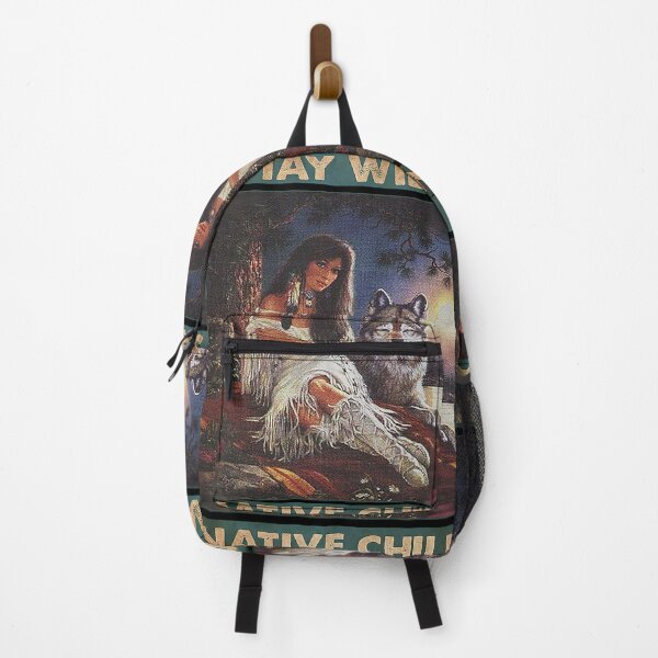 Item preview, Native american woman Stay wild native child designed and sold by SaoirseNeid.