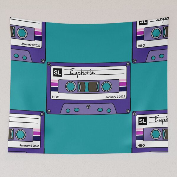 Item preview, Euphoria cassette     designed and sold by OlivesOliviaLaa.