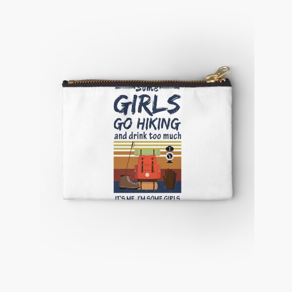 Item preview, Retro Some Girls Go Hiking And Drink Too Much  designed and sold by SweetThreads79.