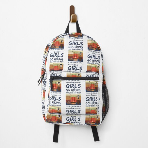 Item preview, Retro Some Girls Go Hiking And Drink Too Much designed and sold by SweetThreads79.