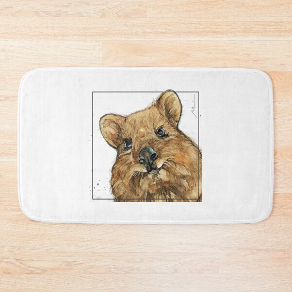 Item preview, Smiling Quokka Square design designed and sold by maricelagomez.