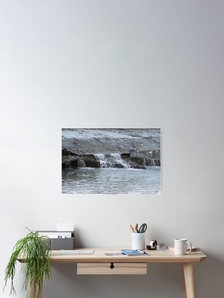 Thumbnail 2 of 3, Poster, Waterfall designed and sold by steampunklizard.