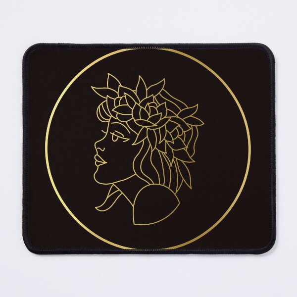 Item preview, Virgo Zodiac Art Gold designed and sold by Felicity-K.