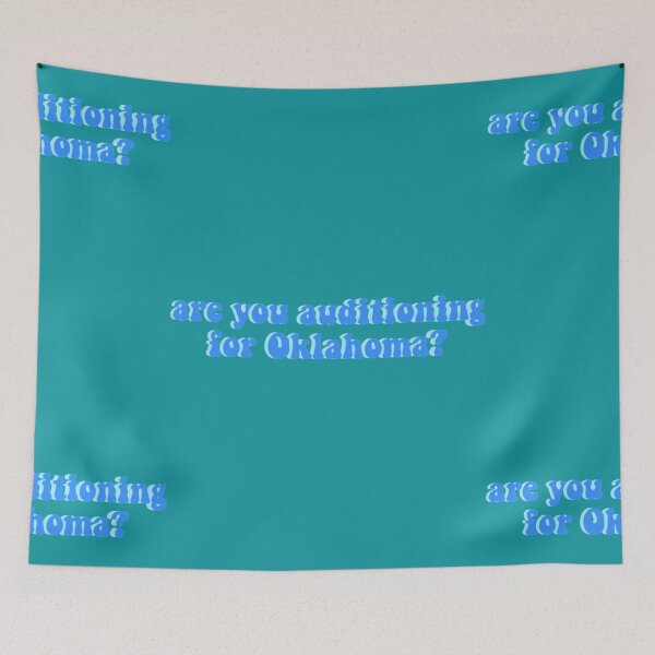 Item preview, euphoria oklahoma quote   designed and sold by OlivesOliviaLaa.