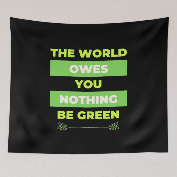 Item preview, world owes you nothing | nobody owns you nothing | the world owes you designed and sold by wear4gamers.