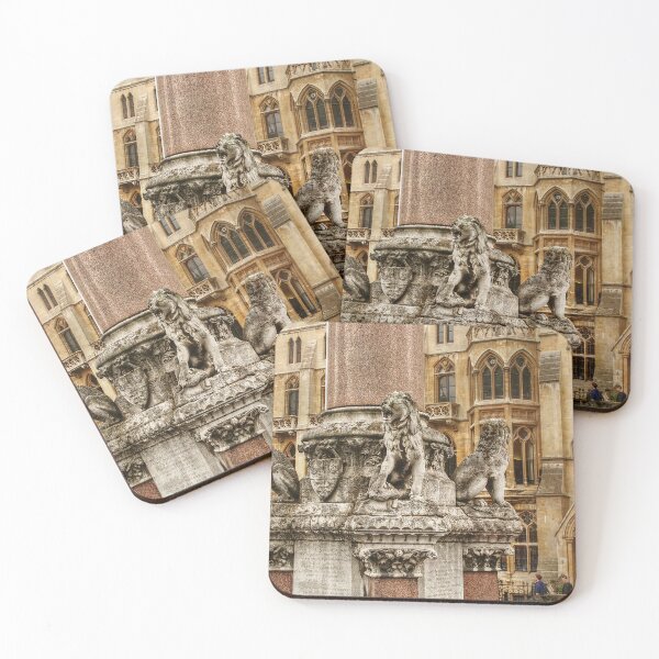 Item preview, Four Lions on the Westminster Scholars War Memorial designed and sold by SarahEL17.