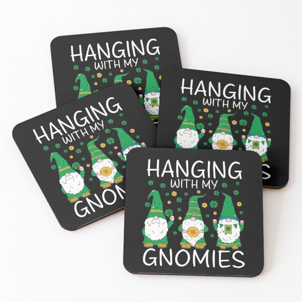 Item preview, hanging with my gnomies st patrick's day shamrock Irish  designed and sold by KElife.