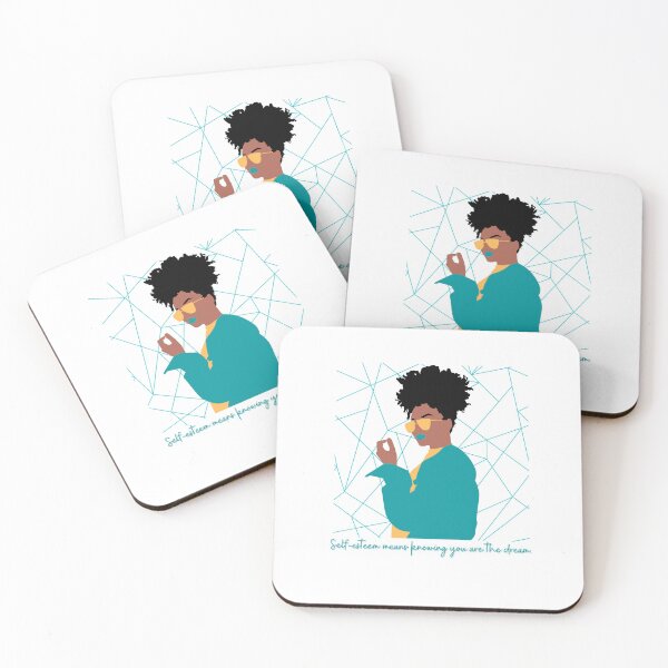 Item preview, Black History Month - Self esteem means knowing you are the dream. designed and sold by EverythingMaria.