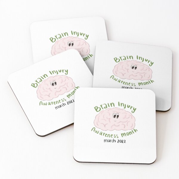 Item preview, Brain injury awareness month designed and sold by CabinThreadCo.