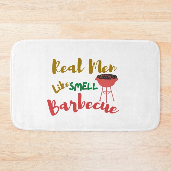 Item preview, Real Men Smell Like Barbeque Art Designs designed and sold by Manilyn0907.