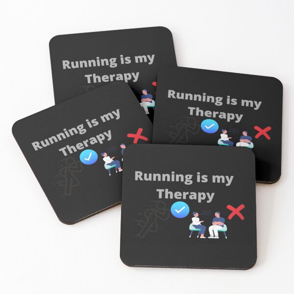 Item preview, Running Is My Therapy Classic T-Shirt designed and sold by amiyacunni.