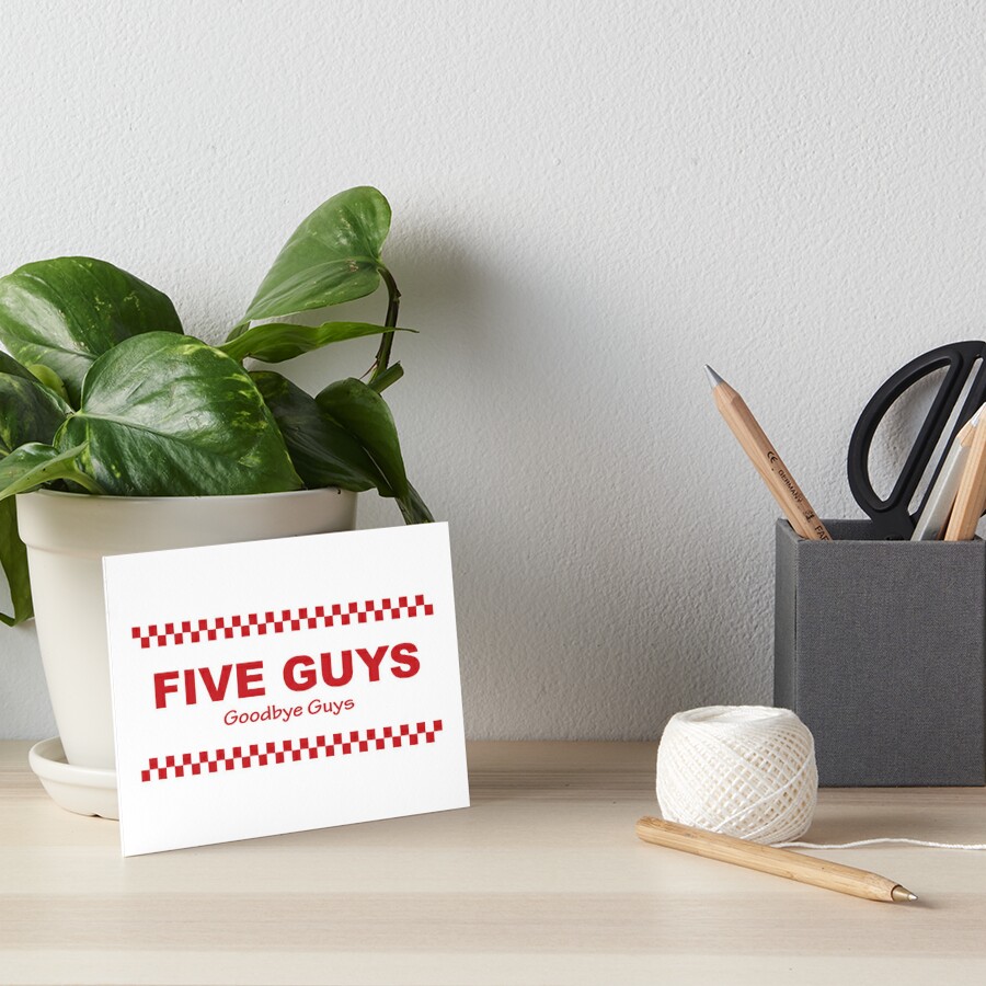 five-guys-goodbye-guys-iconic-mark-lee-nct-meme-art-board-print-by