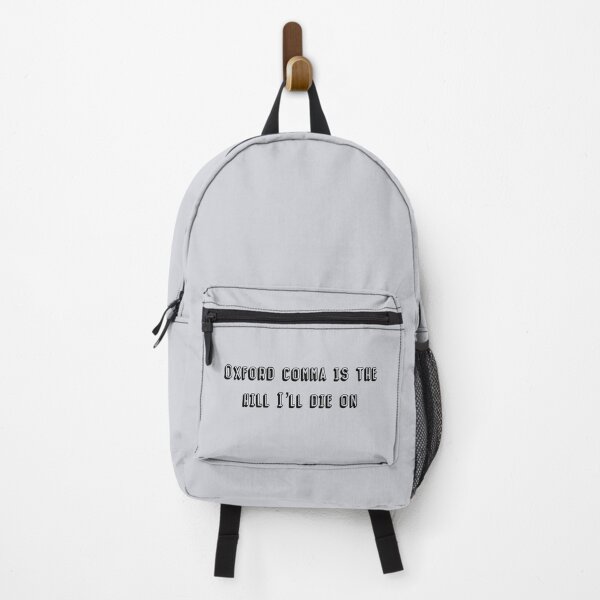 Item preview, Oxford Comma Is The Hill I’ll Die On designed and sold by EmyBeeDesigns.