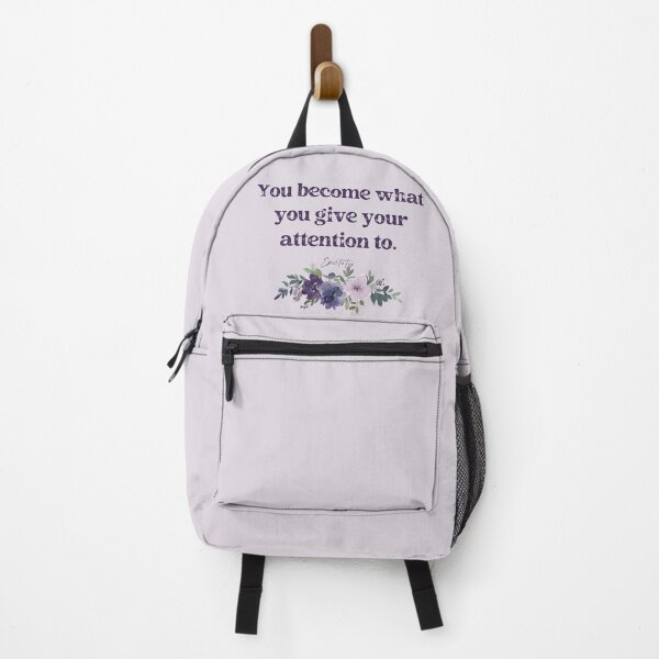 Item preview, 2022- Very Peri- floral- You become what you give your attention to- Epictetus- Strong Women designed and sold by Mumzy2many.
