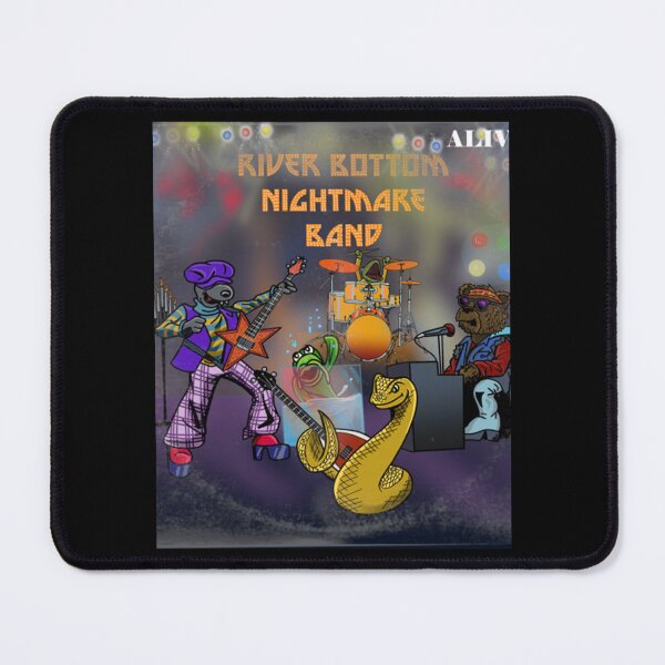 Item preview, River Bottom Nightmare Band Alive! designed and sold by StephanElsarawy.