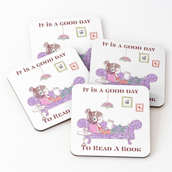Item preview,  It's a good day to read book -  Book related - French teenager designed and sold by Oz64.