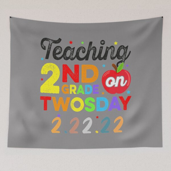 Item preview, Teaching 2nd Grade On Twosday 2-22-22 22nd February designed and sold by StephanElsarawy.