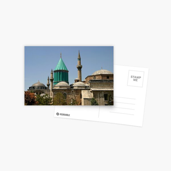 Mausoleum of Mevlana Celaleddin Rumi in Konya Postcard