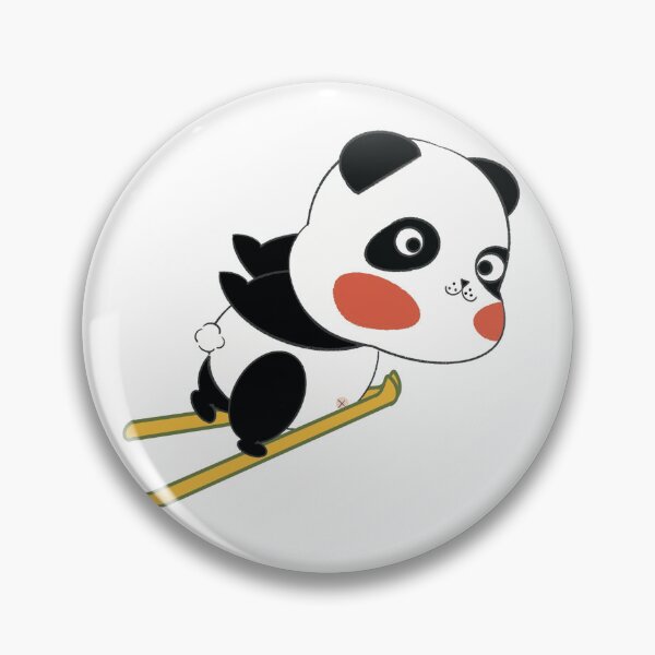 Item preview, Ski Jumping Panda designed and sold by GDBB.