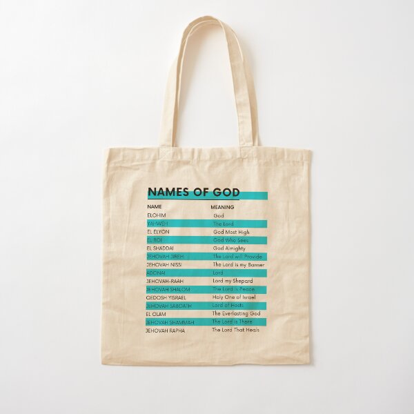 Jehovah Shalom {Tote Bag} Jehovah Shalom {Tote Bag}