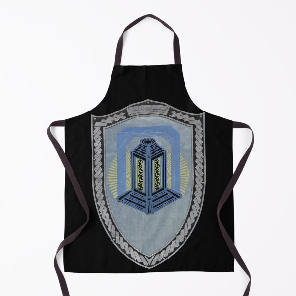 Item preview, Copy of Nightwatch (Shield moonsilver Celtic Rope on black leather) designed and sold by Swabcraft.