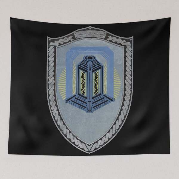 Item preview, Copy of Nightwatch (Shield moonsilver Celtic Rope on black leather) designed and sold by Swabcraft.