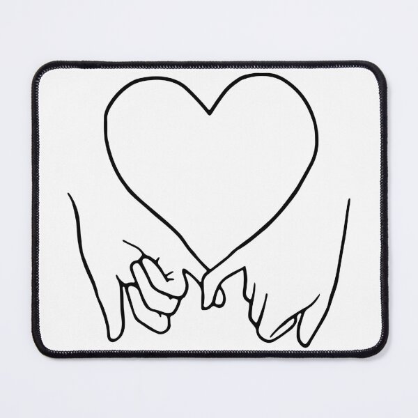 Item preview, Pinky Swear Heart Love designed and sold by CoupleLove.