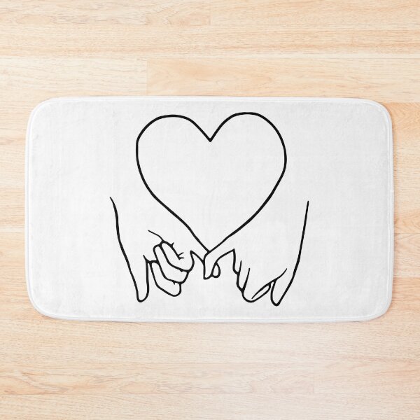 Item preview, Pinky Swear Heart Love designed and sold by CoupleLove.