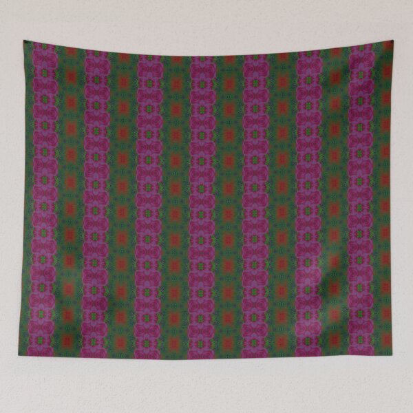 Item preview, African print Colorful red and green colors.  designed and sold by NaniniDesigns.